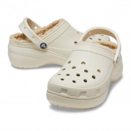 Crocs Ciabatte Classic Platform Lined Clog W Osso